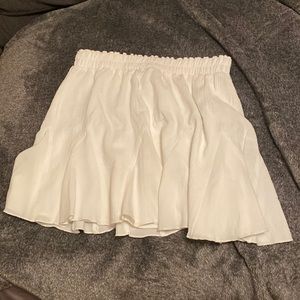White medium skirt
